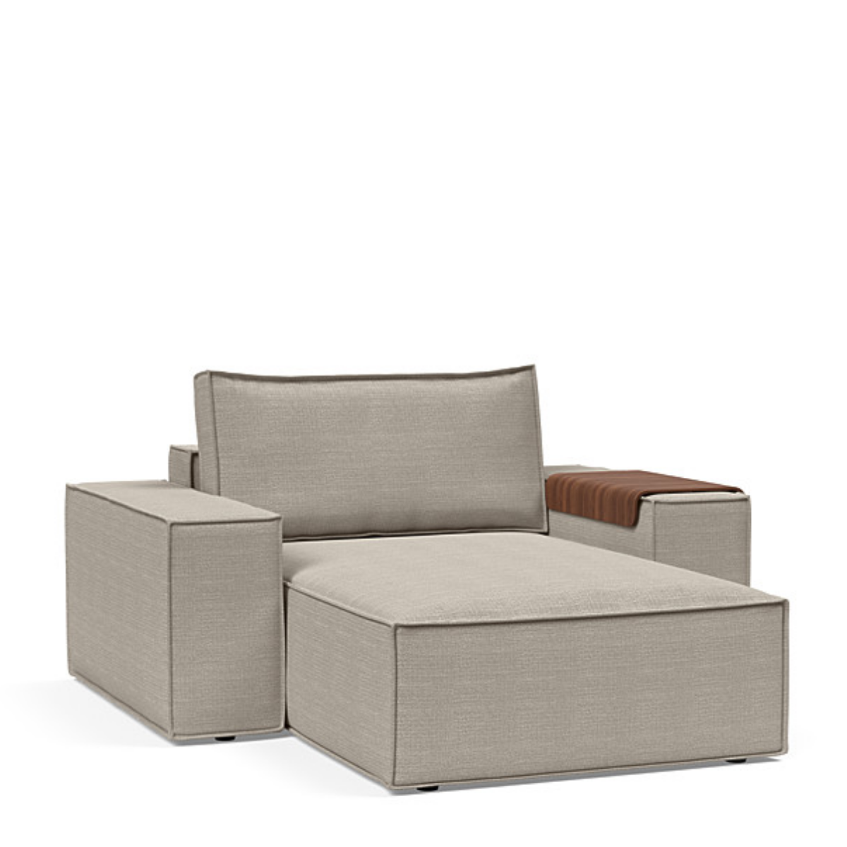 Newilla Lounger Chair with Wide Arms by Innovation Living at ZIN Home