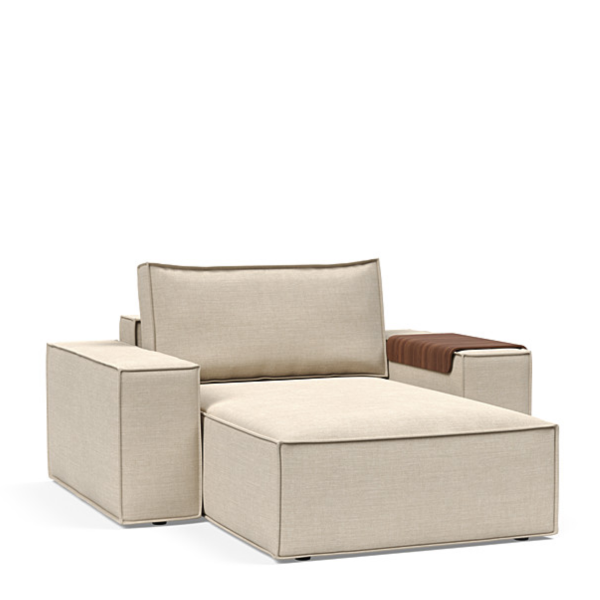Newilla Lounger Chair with Wide Arms by Innovation Living at ZIN Home