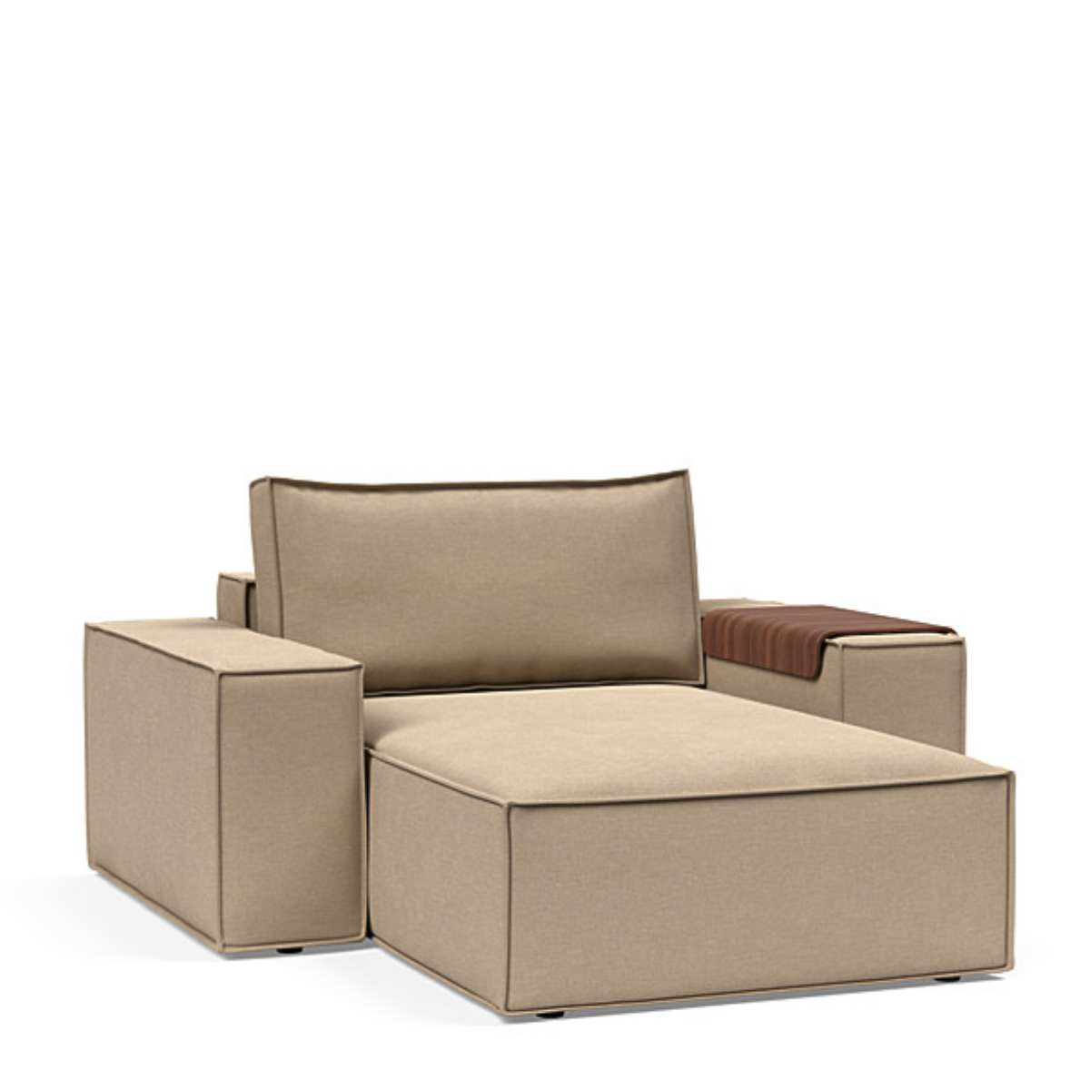Newilla Lounger Chair with Wide Arms by Innovation Living at ZIN Home