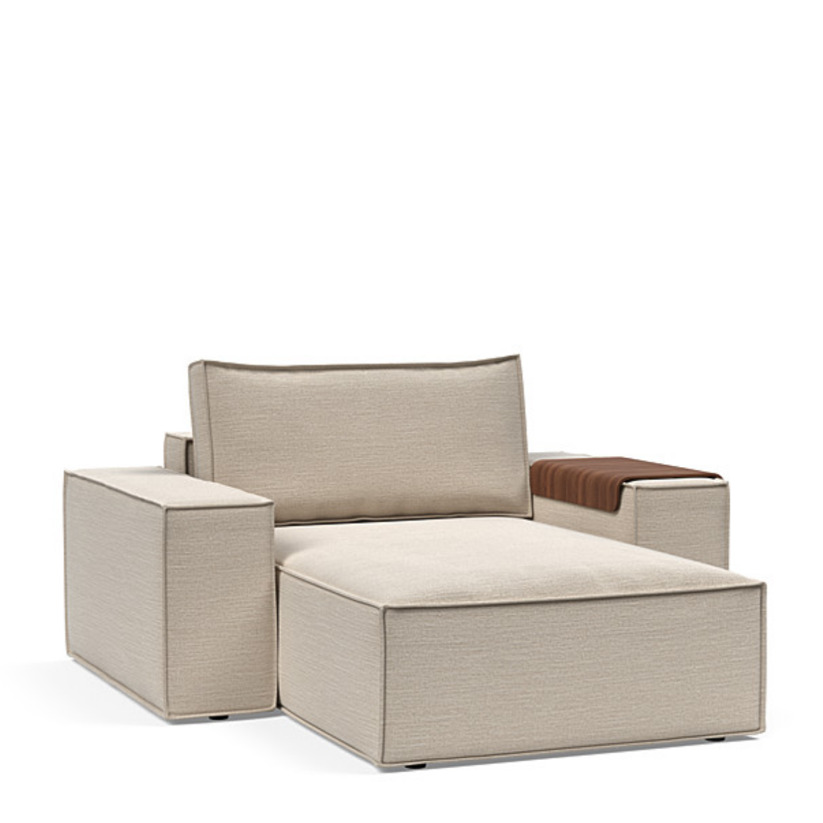 Newilla Lounger Chair with Wide Arms by Innovation Living at ZIN Home