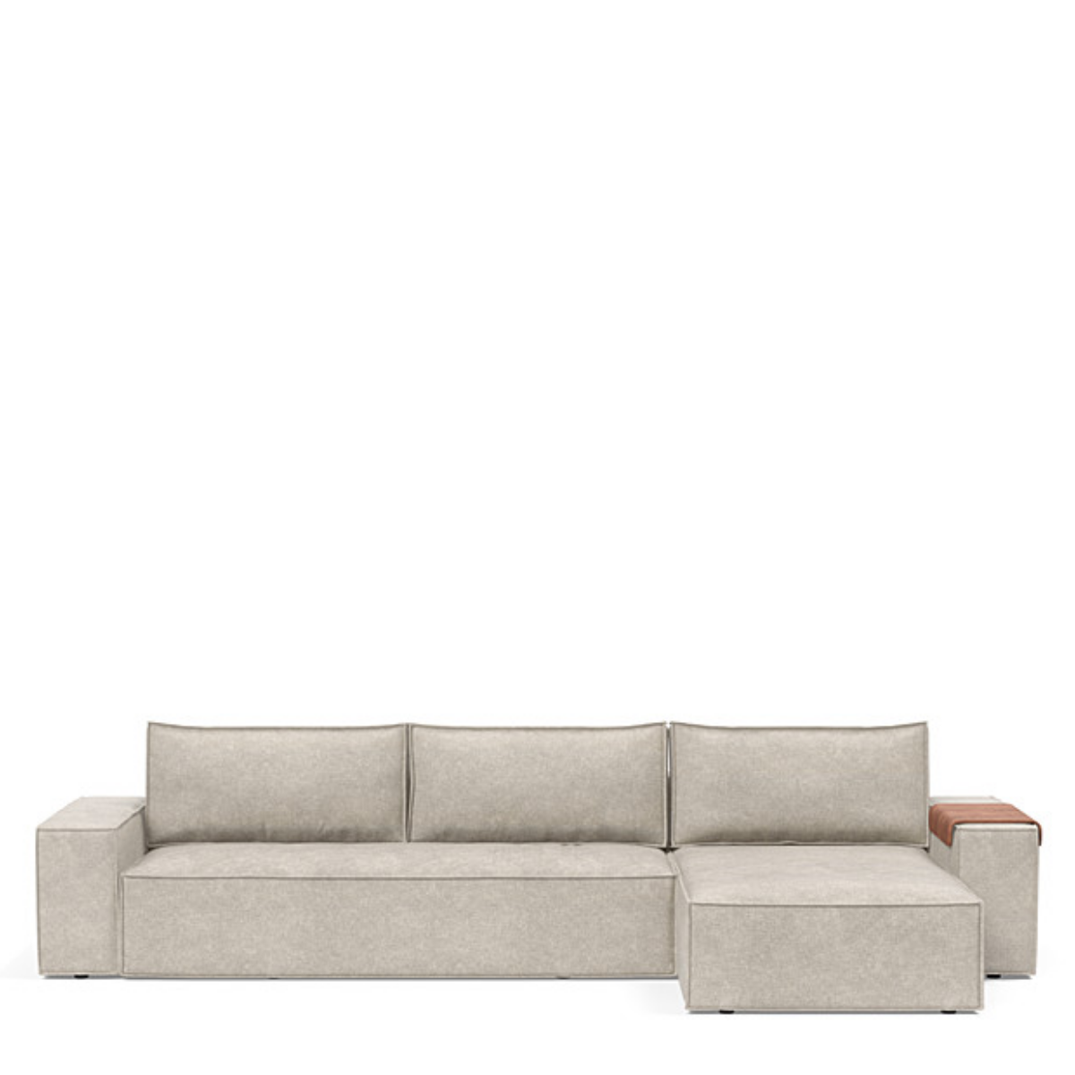 Newilla Sleeper Sectional with Wide Arms by Innovation Living at ZIN Home