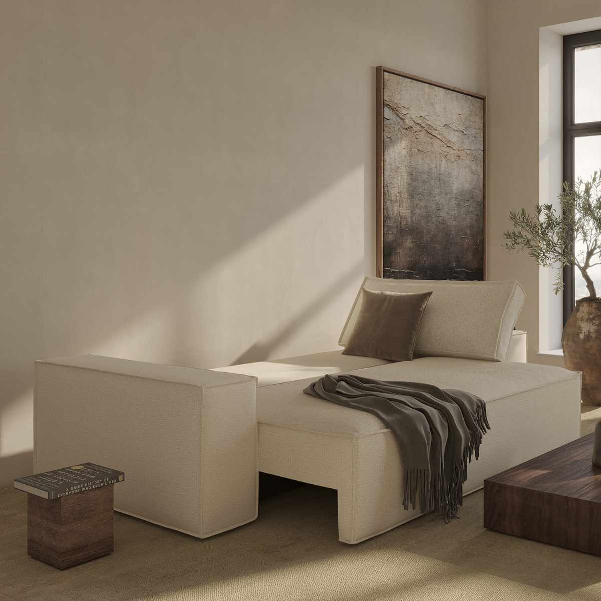 Newilla Sleeper Sofa with Wide Arms by Innovation Living at ZIN Home