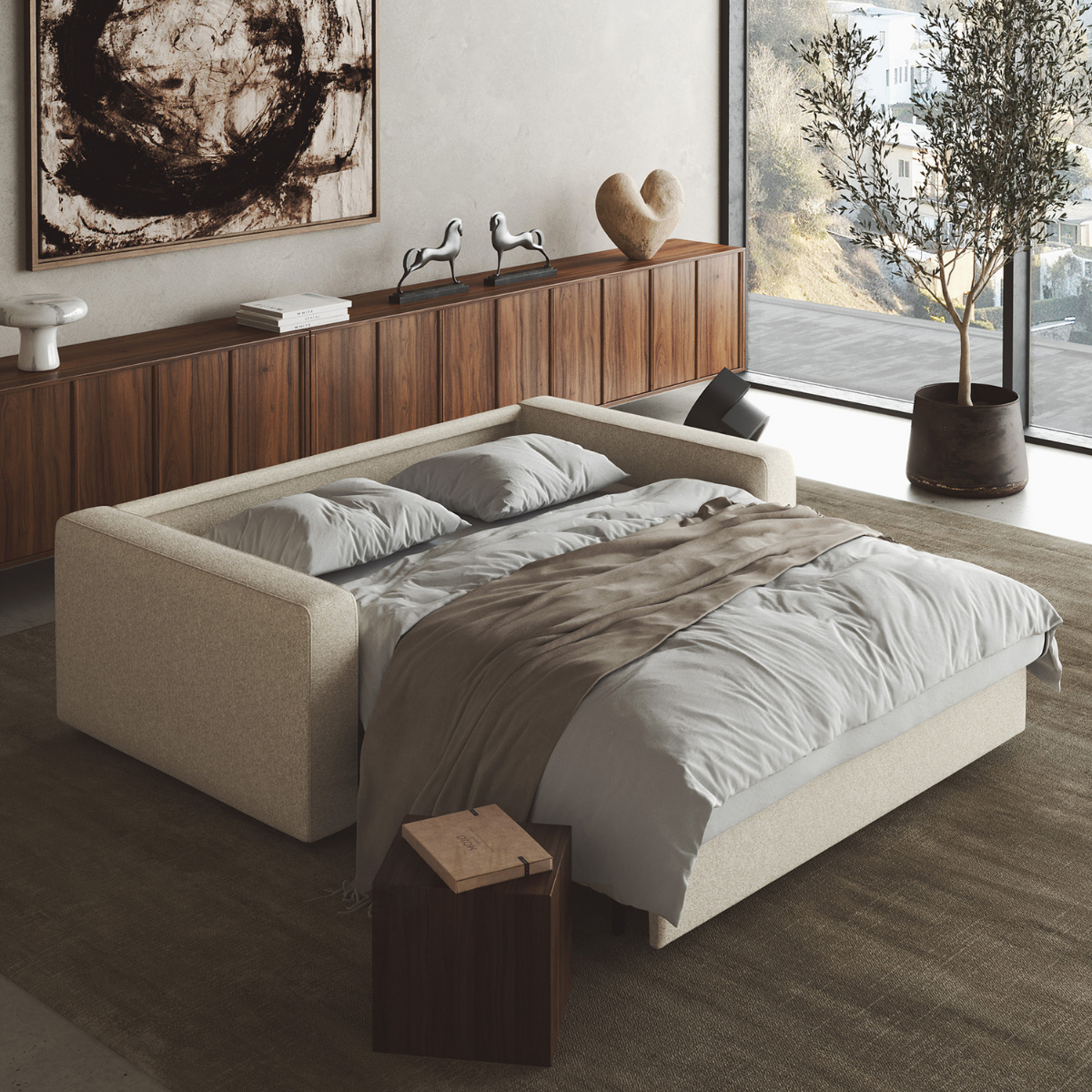 Neah Sleeper Sofa with Standard Arms by Innovation Living at ZIN Home