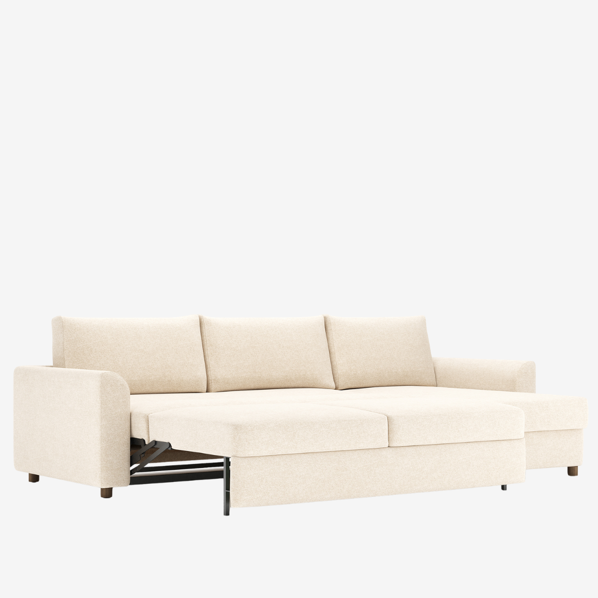 Neah Curved Arm Lounger Sleeper Sectional by Innovation Living at ZIN Home