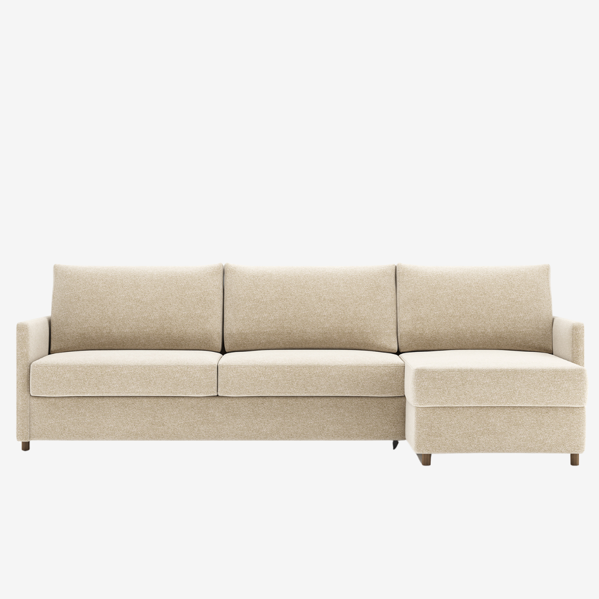 Neah Curved Arm Lounger Sleeper Sectional by Innovation Living at ZIN Home