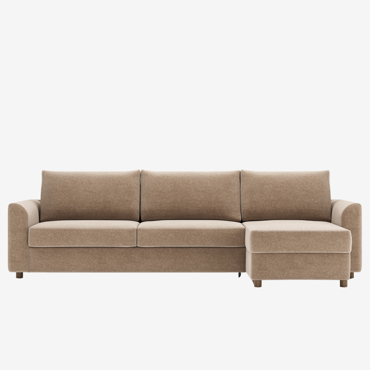 Neah Curved Arm Lounger Sleeper Sectional by Innovation Living at ZIN Home