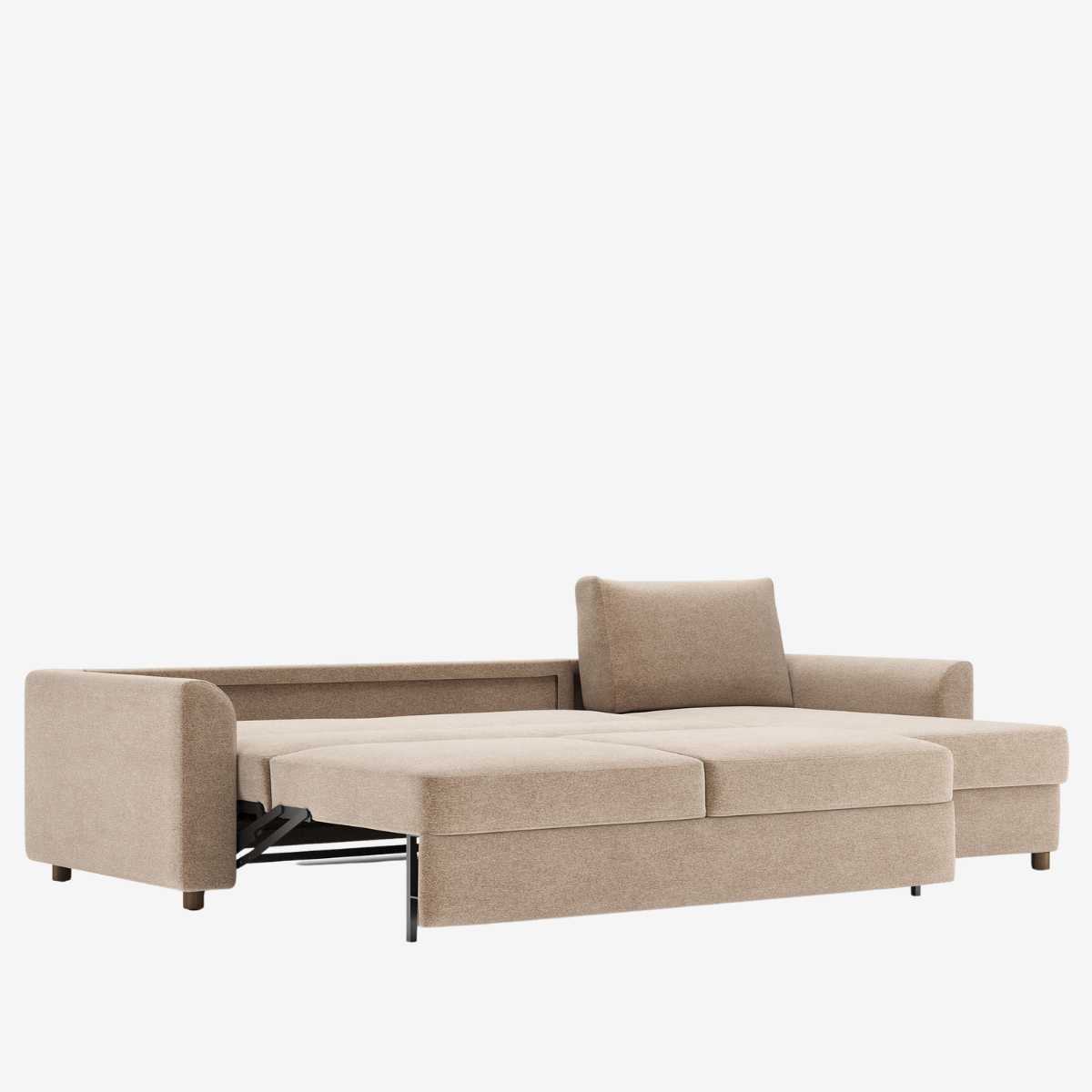 Neah Curved Arm Lounger Sleeper Sectional by Innovation Living at ZIN Home