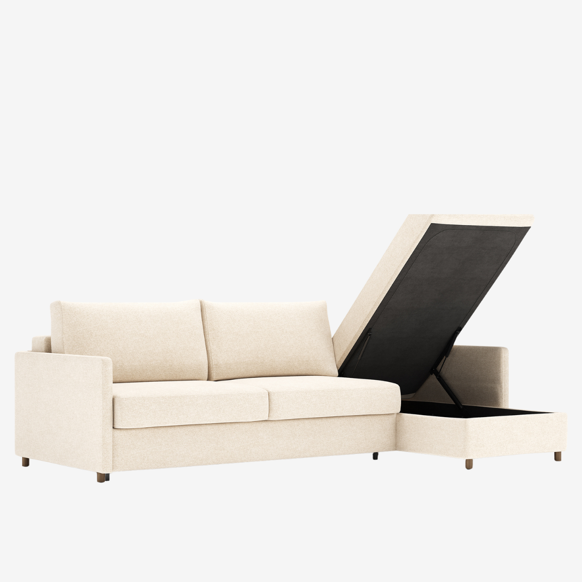 Neah Slim Arm Lounger Sleeper Sectional by Innovation Living at ZIN Home