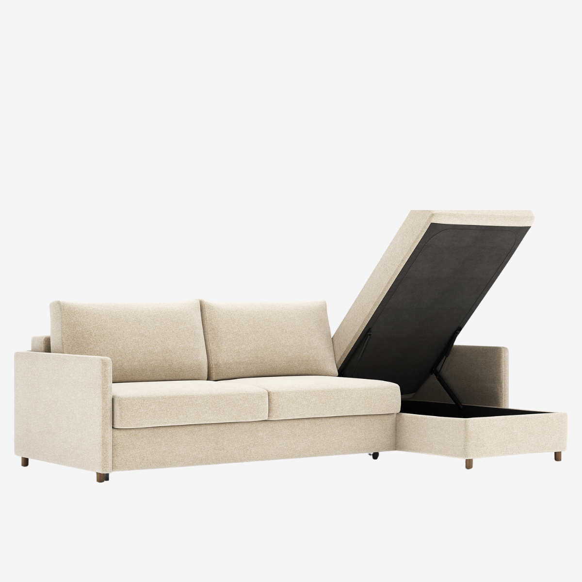 Neah Slim Arm Lounger Sleeper Sectional by Innovation Living at ZIN Home
