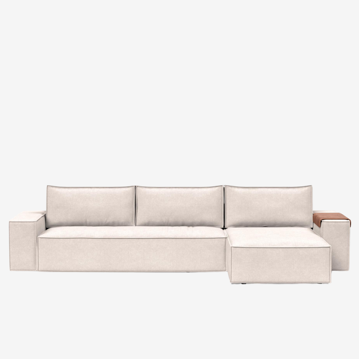 Newilla Sleeper Sectional with Wide Arms by Innovation Living at ZIN Home