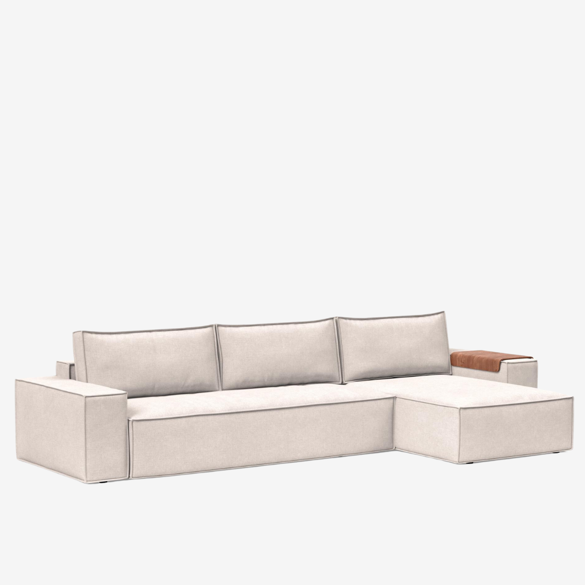 Newilla Sleeper Sectional with Wide Arms by Innovation Living at ZIN Home