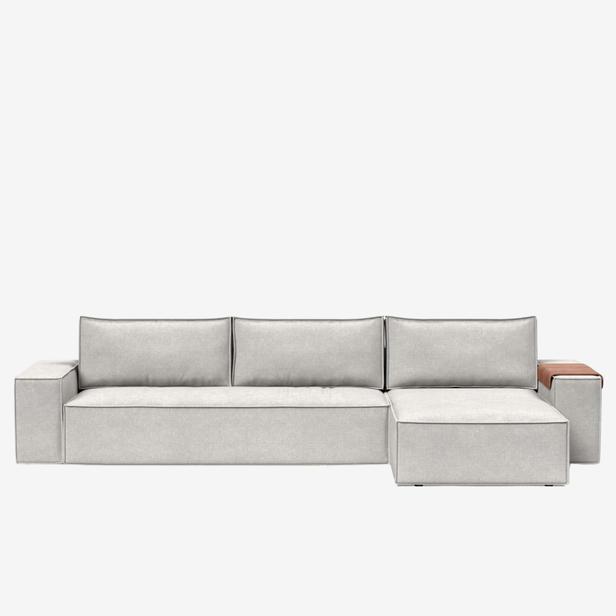 Newilla Sleeper Sectional with Wide Arms by Innovation Living at ZIN Home