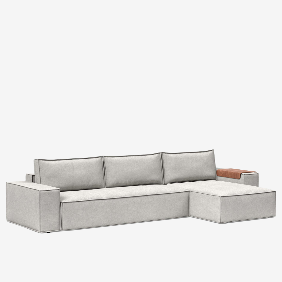 Newilla Sleeper Sectional with Wide Arms by Innovation Living at ZIN Home