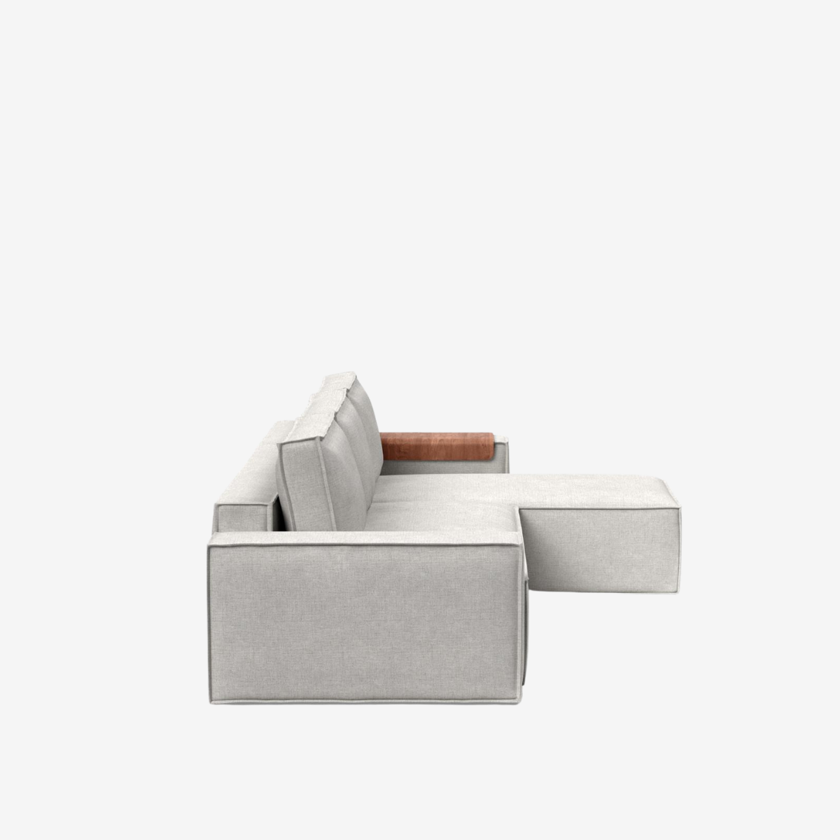 Newilla Sleeper Sectional with Wide Arms by Innovation Living at ZIN Home