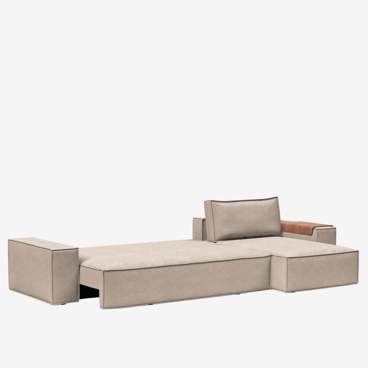 Newilla Sleeper Sectional with Wide Arms by Innovation Living at ZIN Home