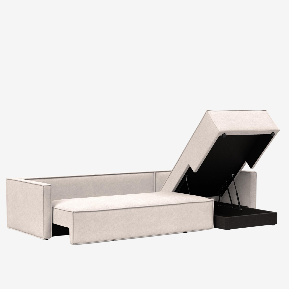 Newilla Sleeper Sectional with Slim Arms by Innovation Living at ZIN Home