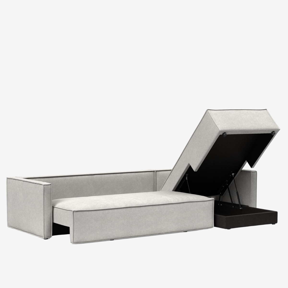Newilla Sleeper Sectional with Slim Arms by Innovation Living at ZIN Home