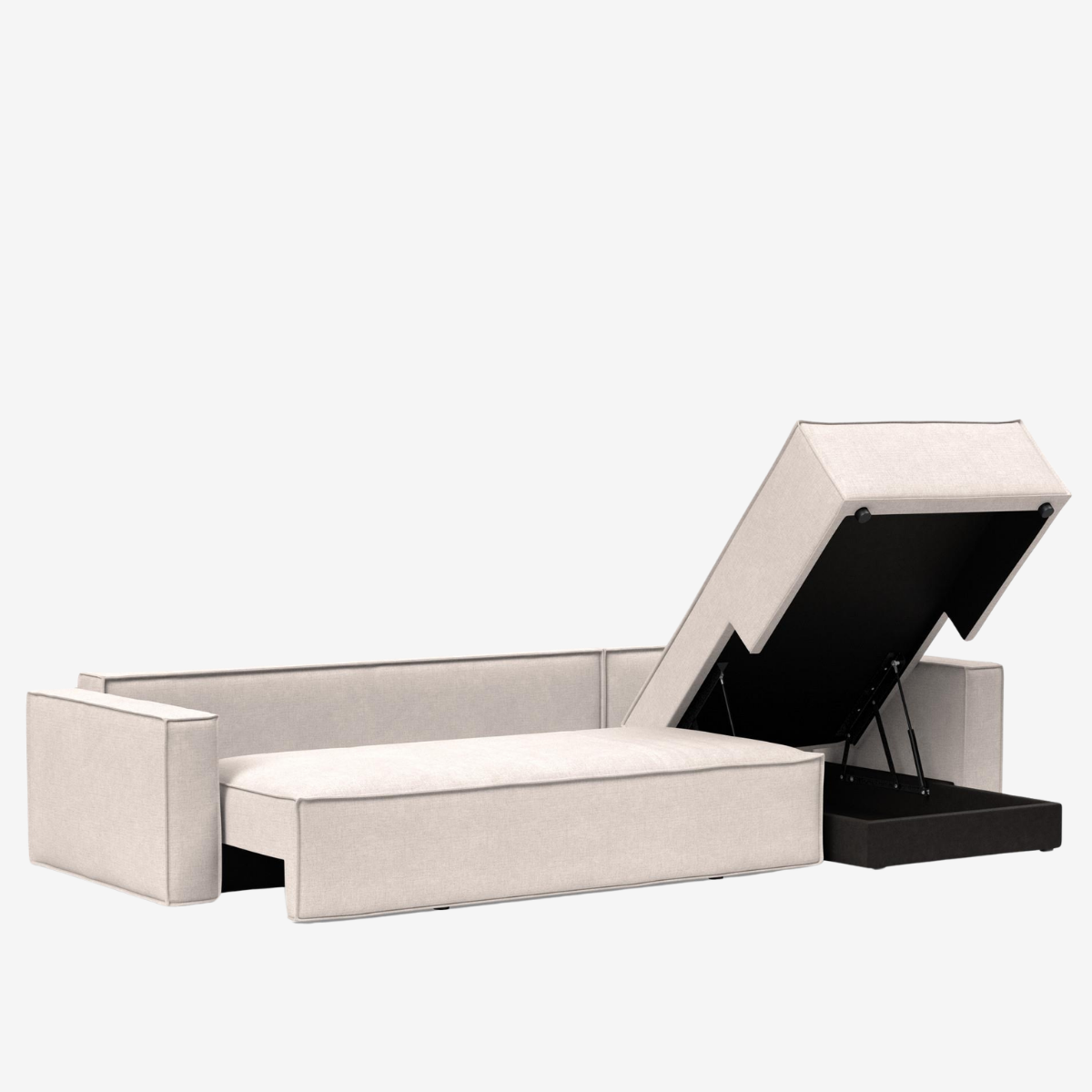 Newilla Sleeper Sectional with Standard Arms by Innovation Living at ZIN Home