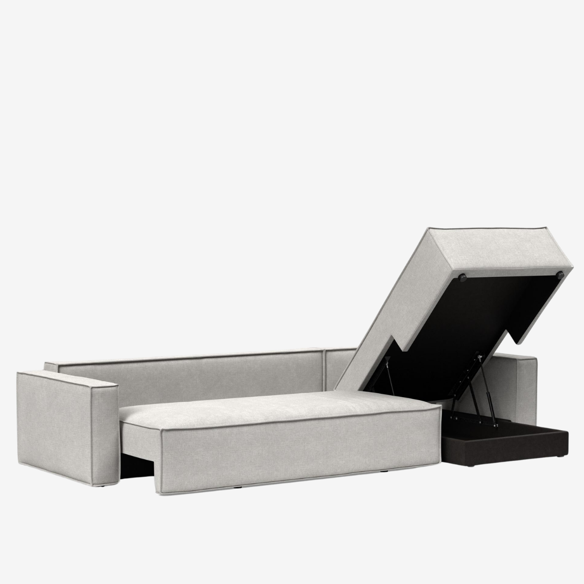 Newilla Sleeper Sectional with Standard Arms by Innovation Living at ZIN Home
