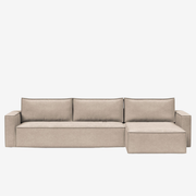Newilla Sleeper Sectional with Standard Arms by Innovation Living at ZIN Home