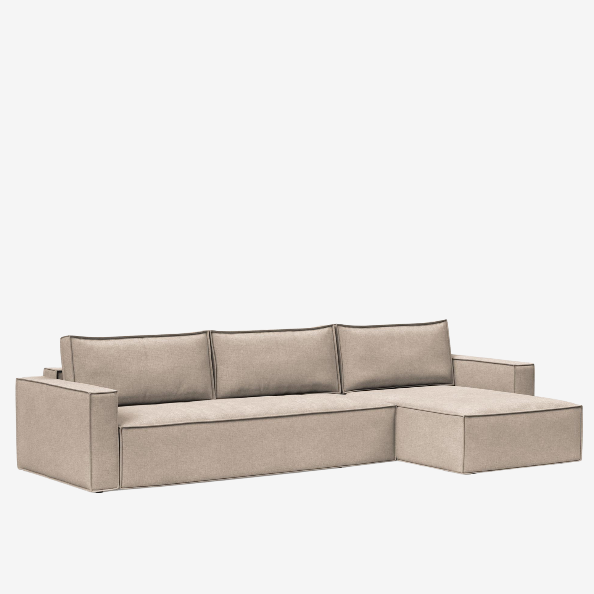 Newilla Sleeper Sectional with Standard Arms by Innovation Living at ZIN Home