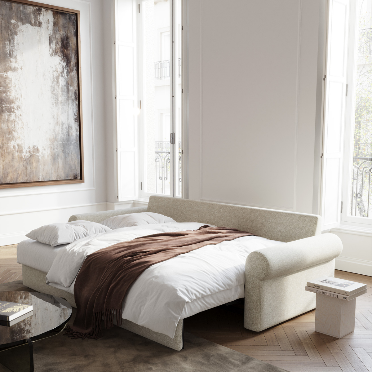 Vilander Sofa Bed With Roll Arms by Innovation Living at ZIN Home