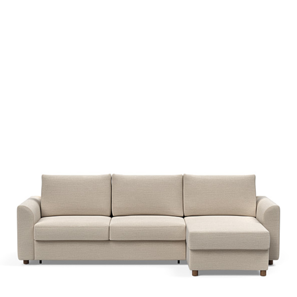 Neah Curved Arm Lounger Sleeper Sectional by Innovation Living at ZIN Home