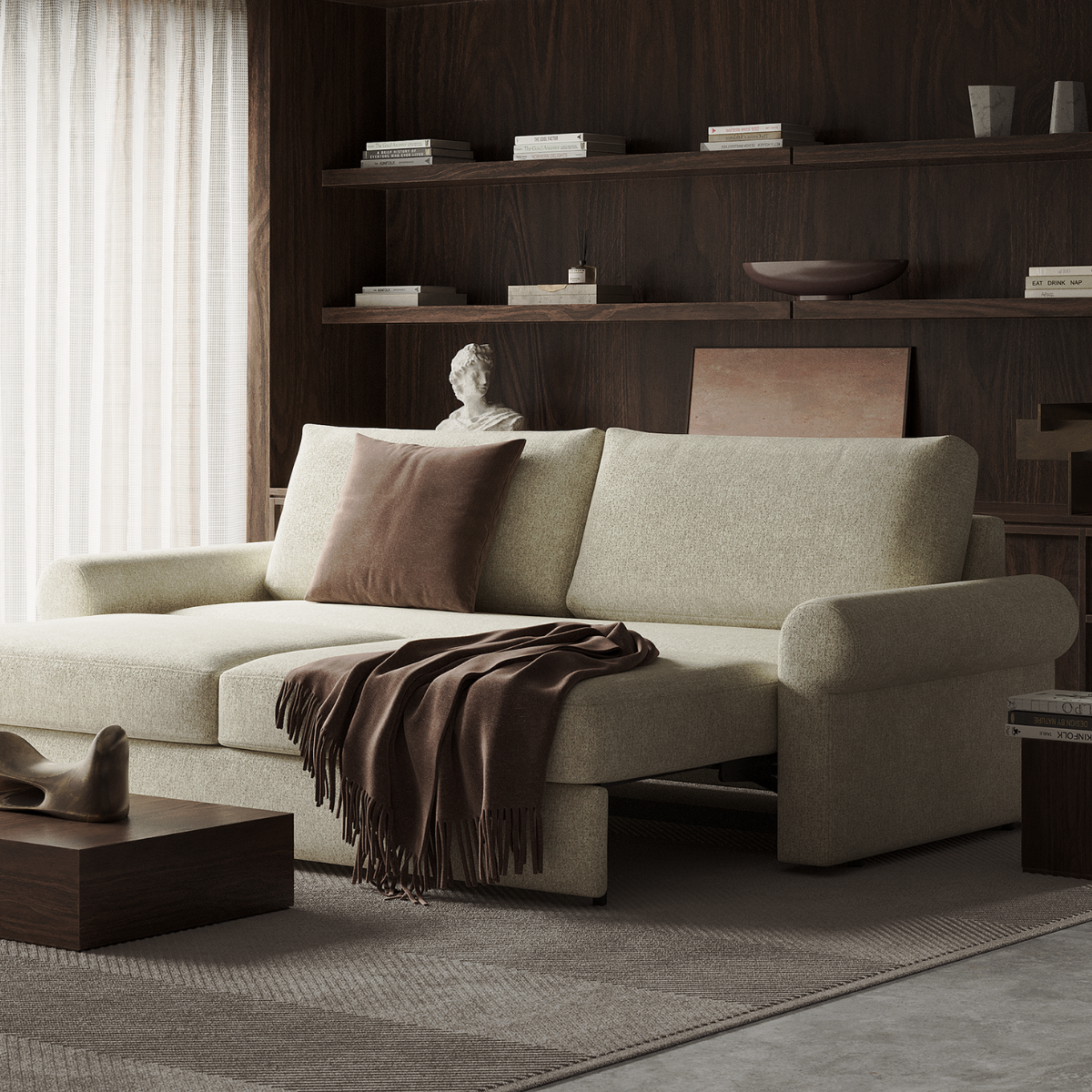 Vilander Sofa Bed With Roll Arms by Innovation Living at ZIN Home