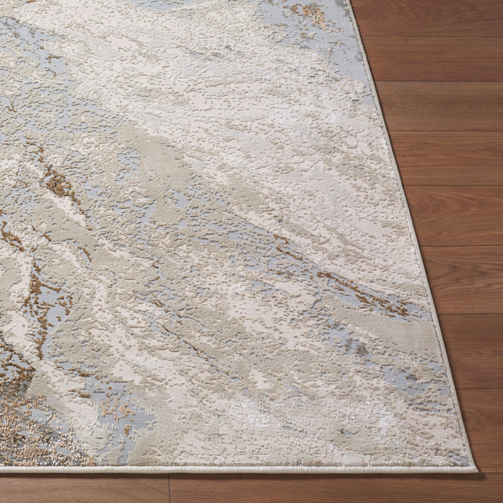 Impulse Cream/Tan Machine Woven Rug IPS-2319 - front