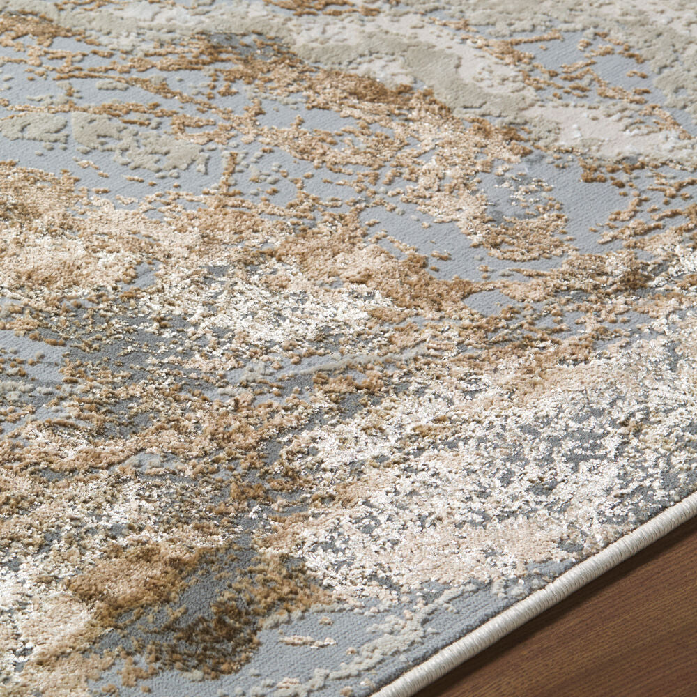 Impulse Cream/Tan Machine Woven Rug IPS-2319 - texture
