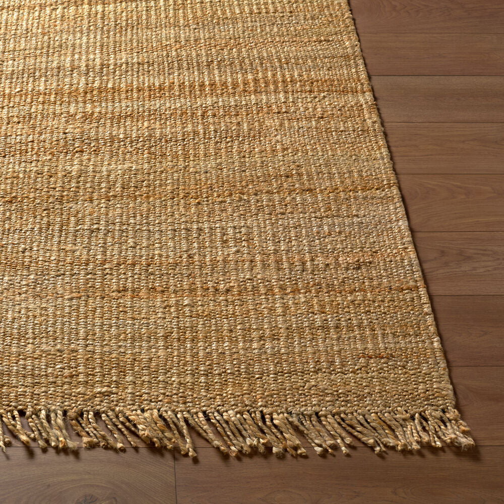 Jute Beige Handmade Rug - front