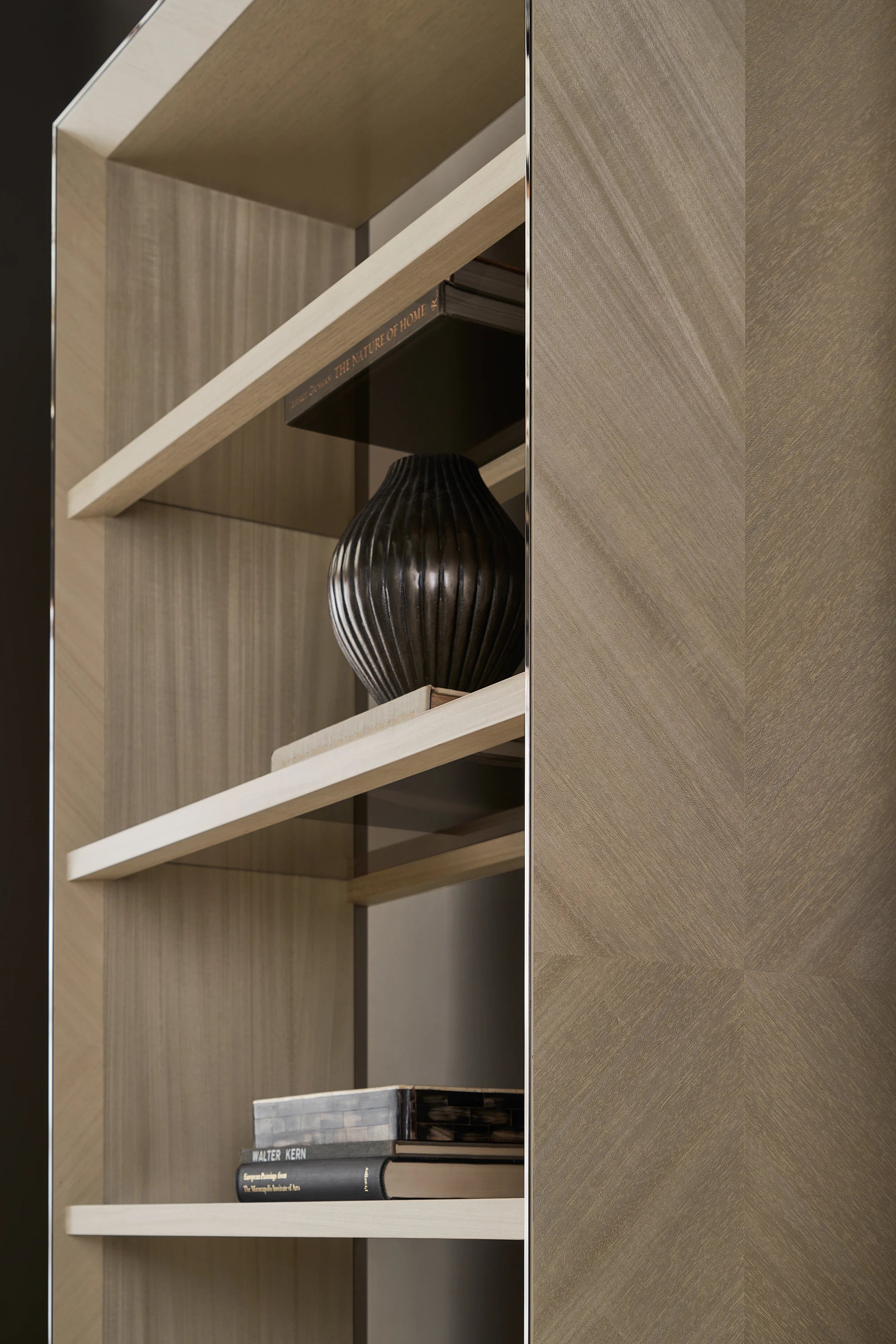 High Rise Deep Bronze Bar Cabinet 38" by Caracole - view 9