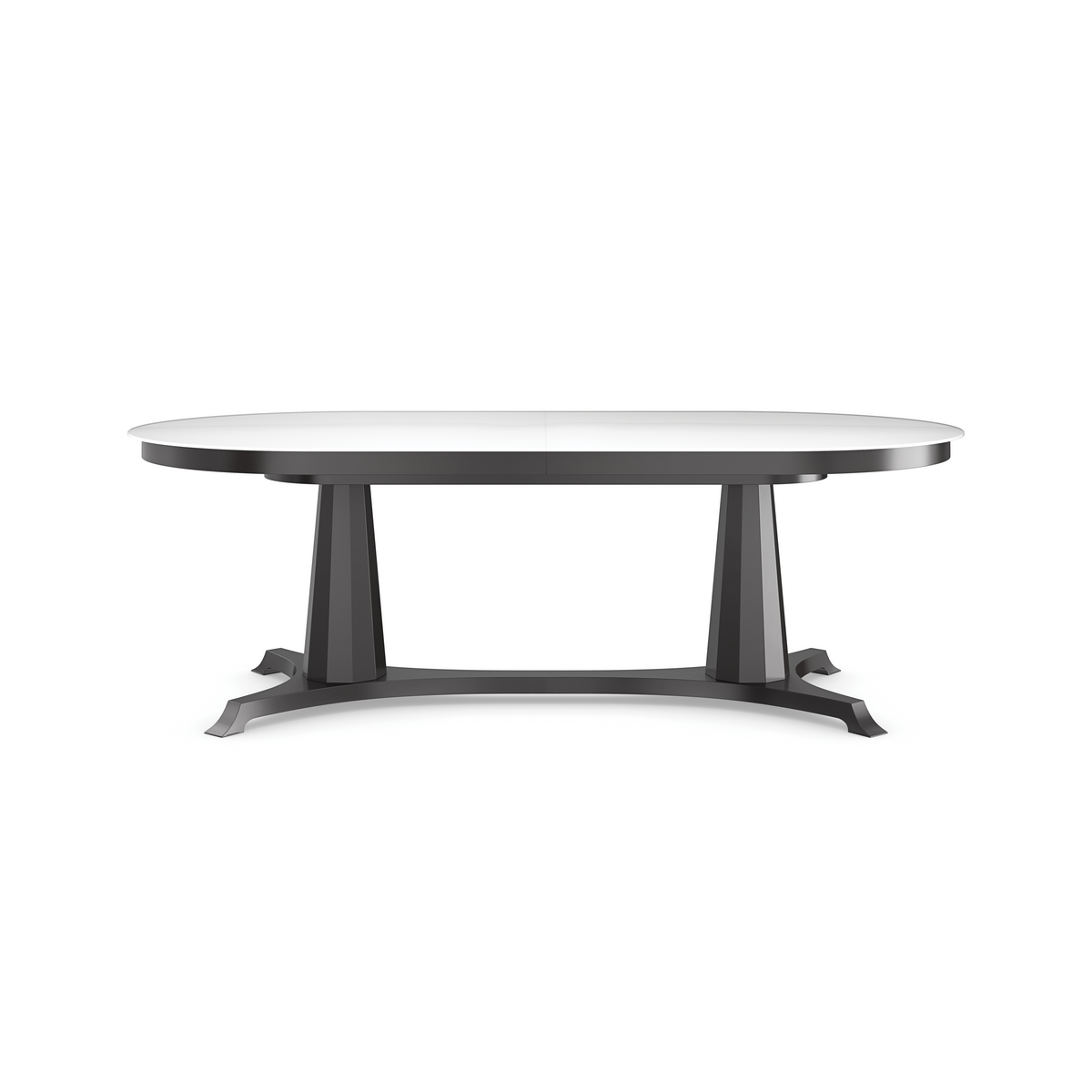 Bordeaux Almost Black Dining Table 90" by Caracole