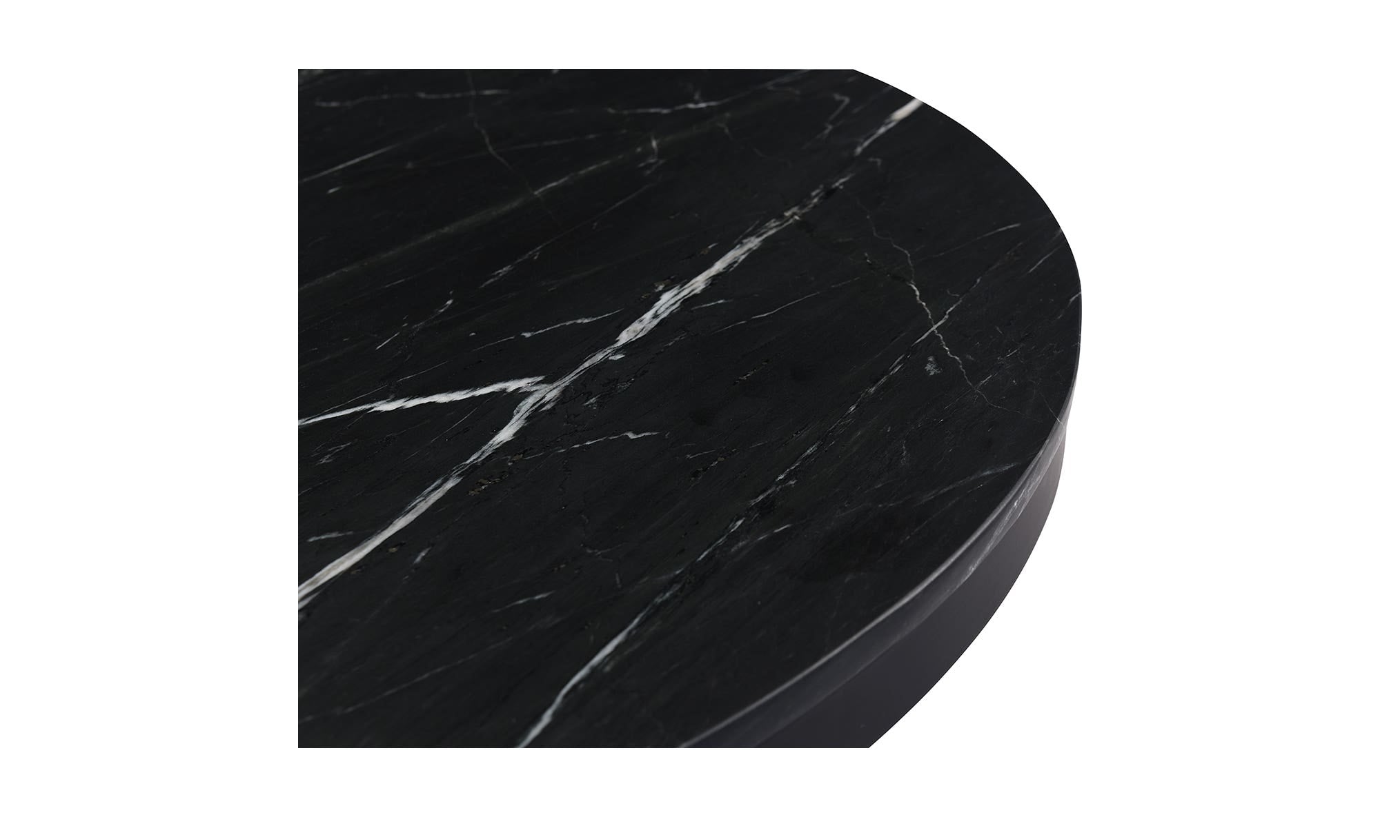Tower Dining Table Black Marble by Moe's Home Collection - view 10