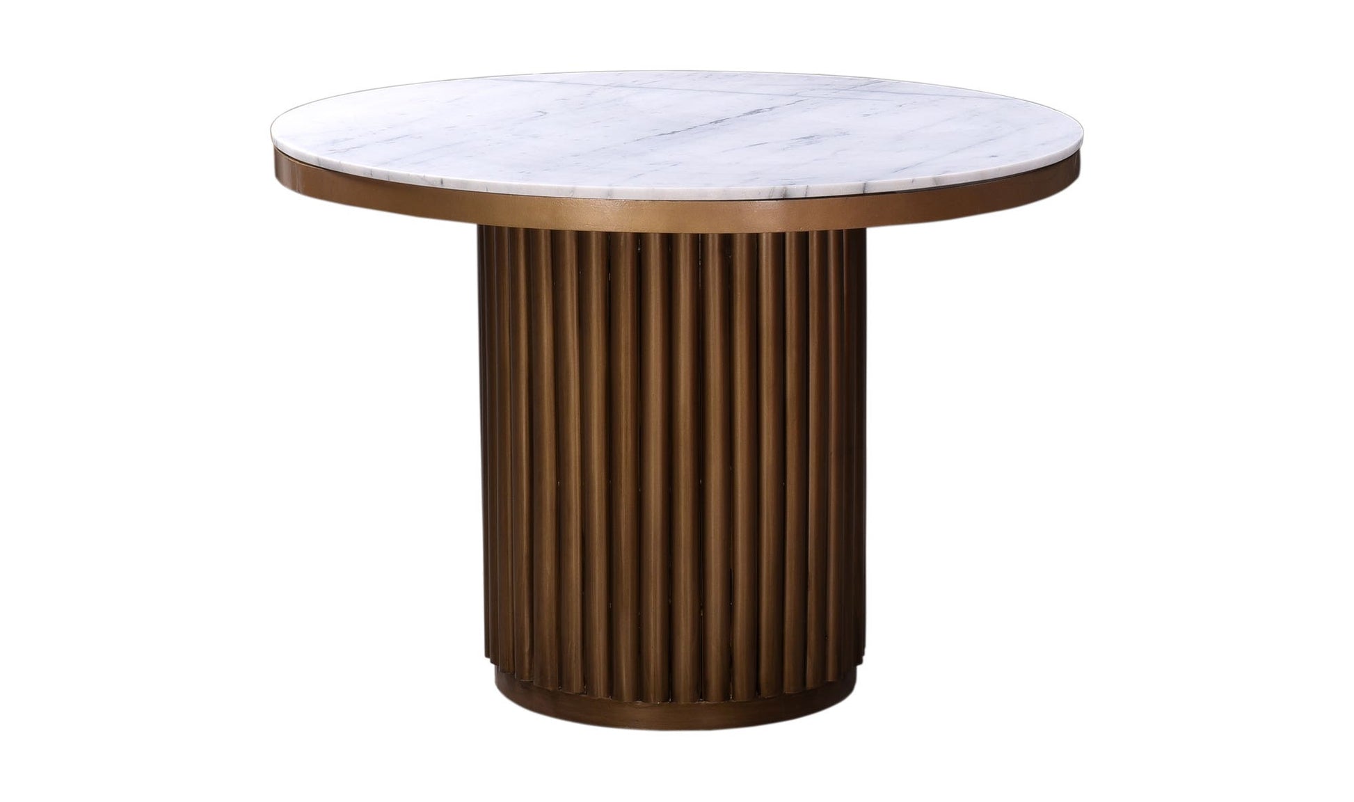 Tower Dining Table White Marble by Moe's Home Collection - view 5