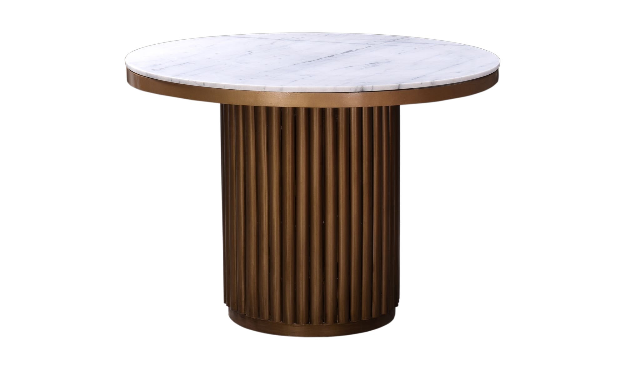 Tower Dining Table White Marble by Moe's Home Collection - view 5