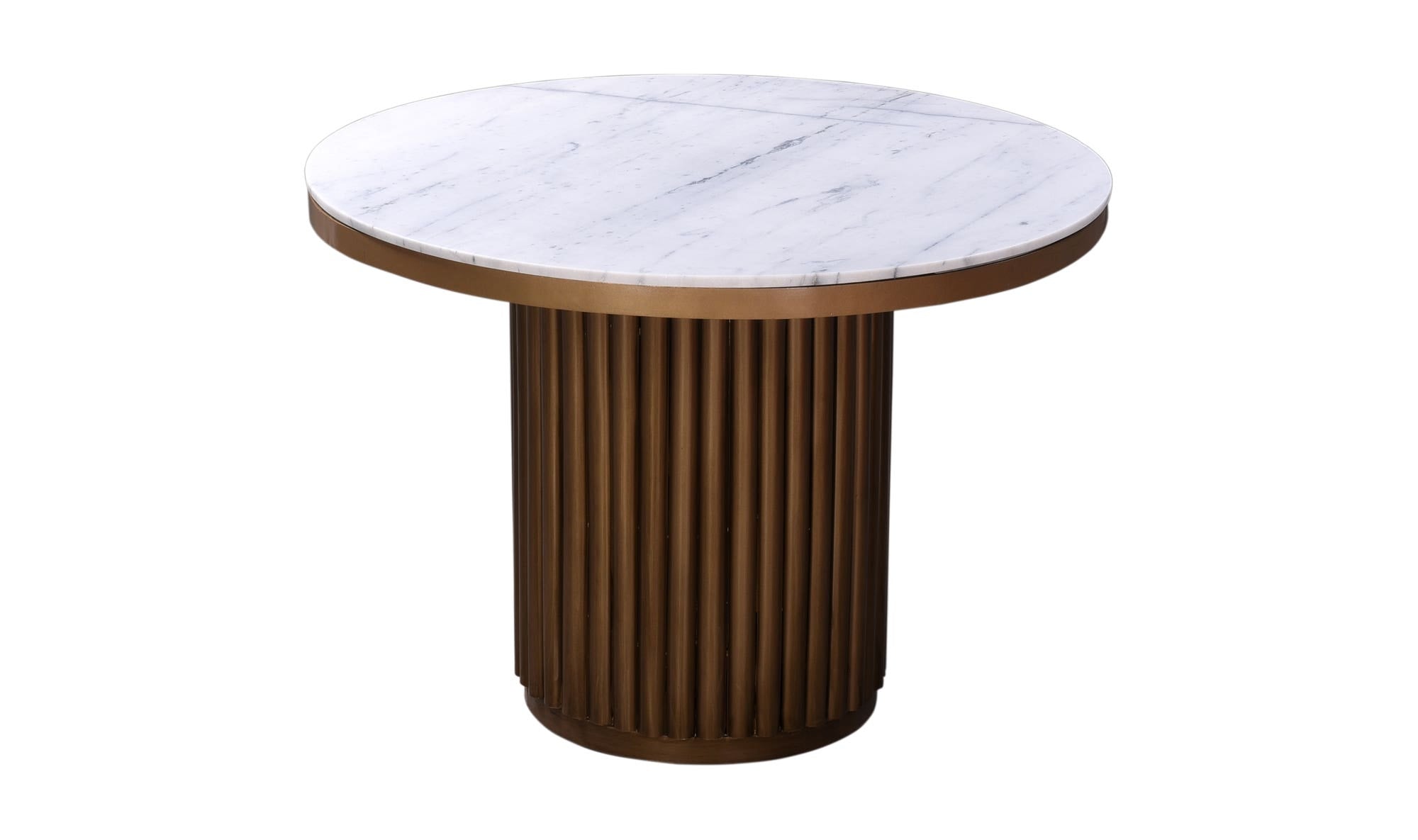 Tower Dining Table White Marble by Moe's Home Collection - view 7