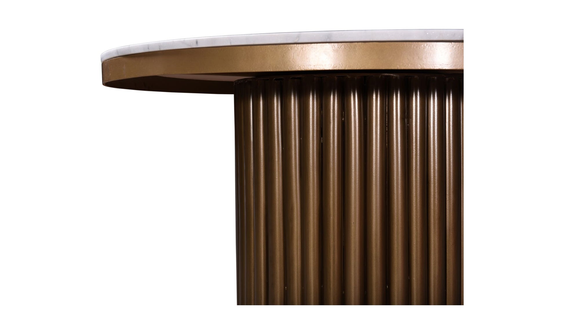 Tower Dining Table White Marble by Moe's Home Collection - view 8