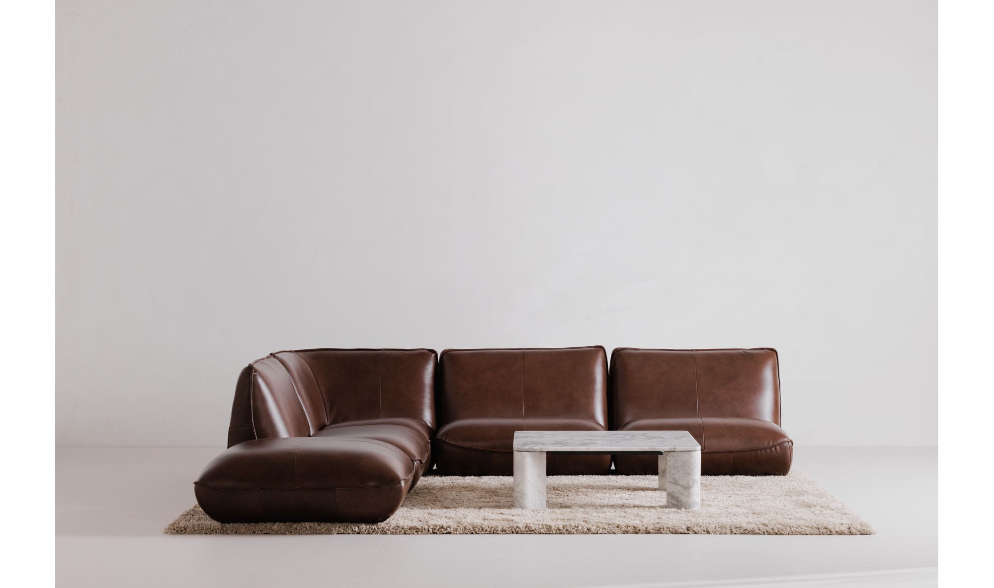 Segment Coffee Table Ashen Grey by Moe's Home Collection - view 6