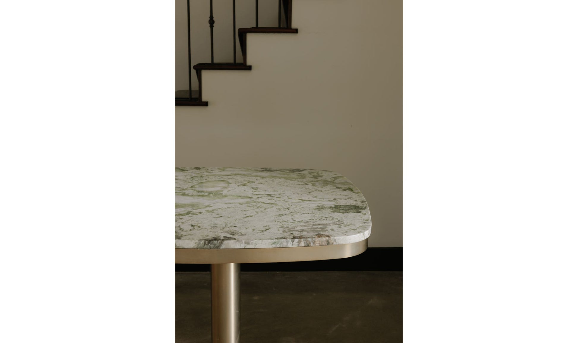 Celeste Cafe Table Green Onyx Marble by Moe's Home Collection - view 10