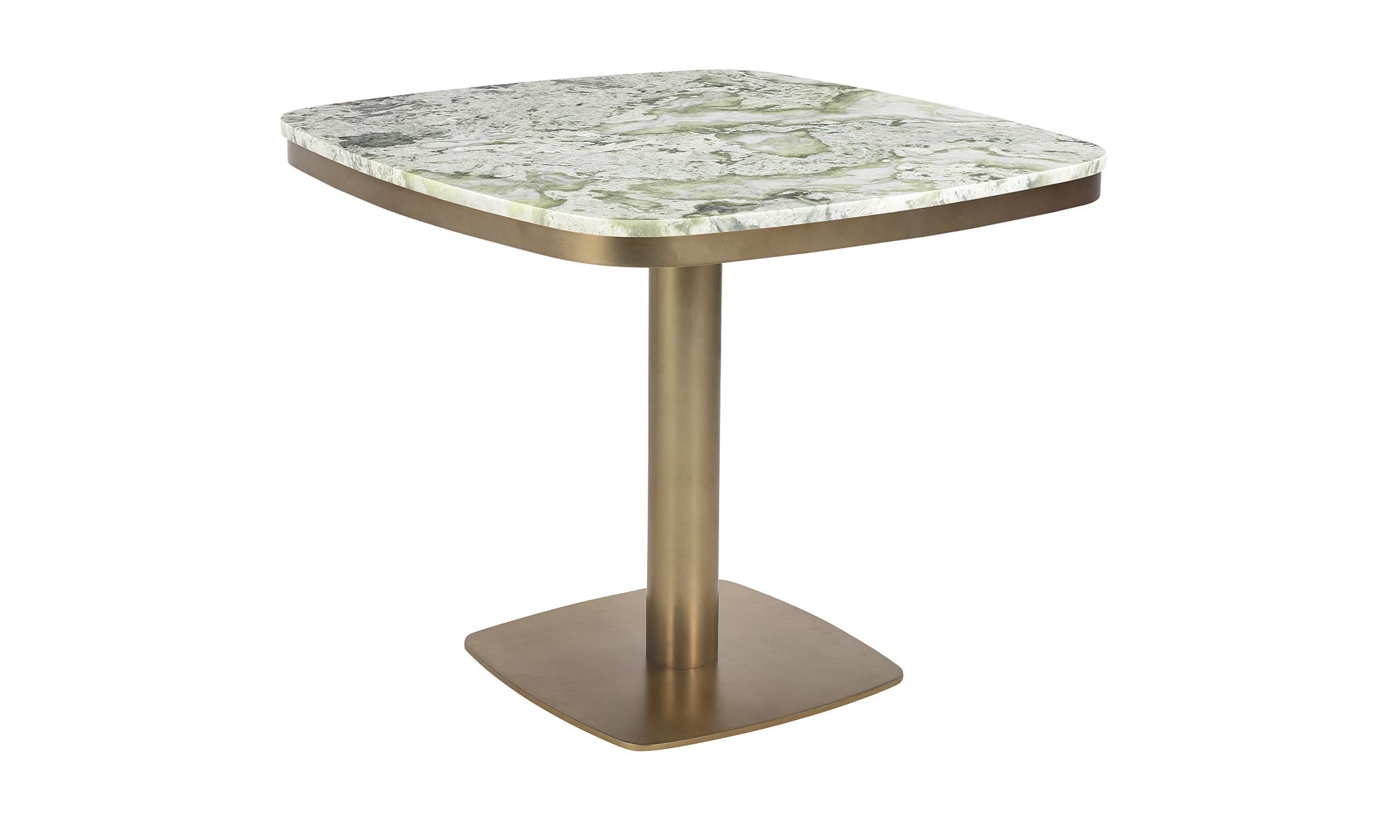 Celeste Cafe Table Green Onyx Marble by Moe's Home Collection - view 14