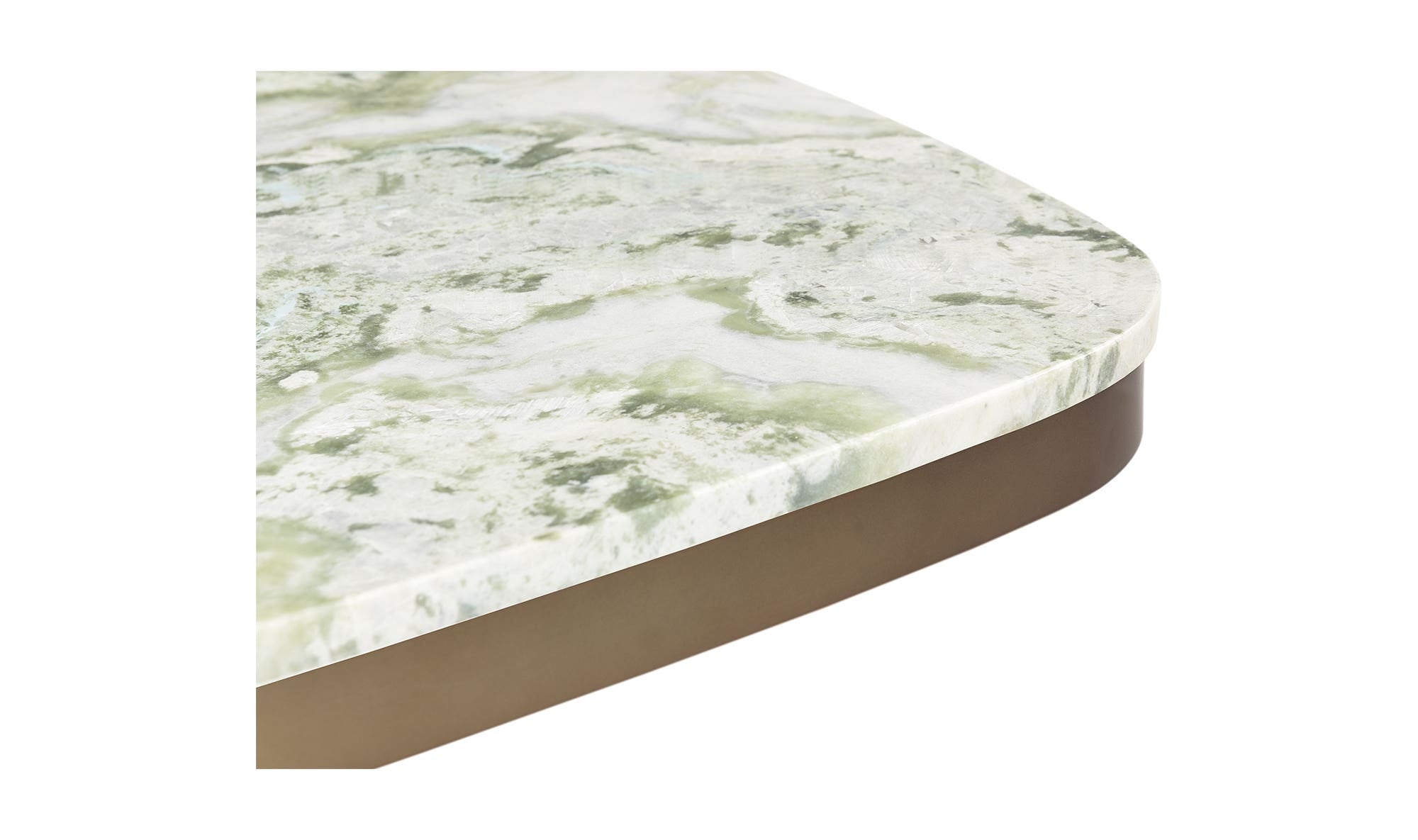 Celeste Cafe Table Green Onyx Marble by Moe's Home Collection - view 18