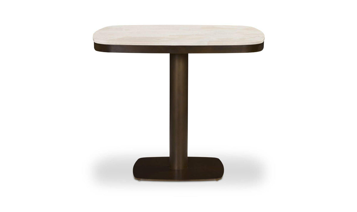 Celeste Cafe Table Cosmos Beige Marble by Moe's Home Collection - view 2