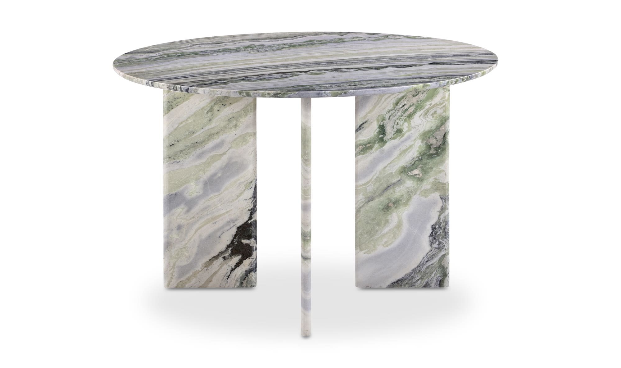 Celia Round Dining Table Green Onyx Marble by Moe's Home Collection - view 6