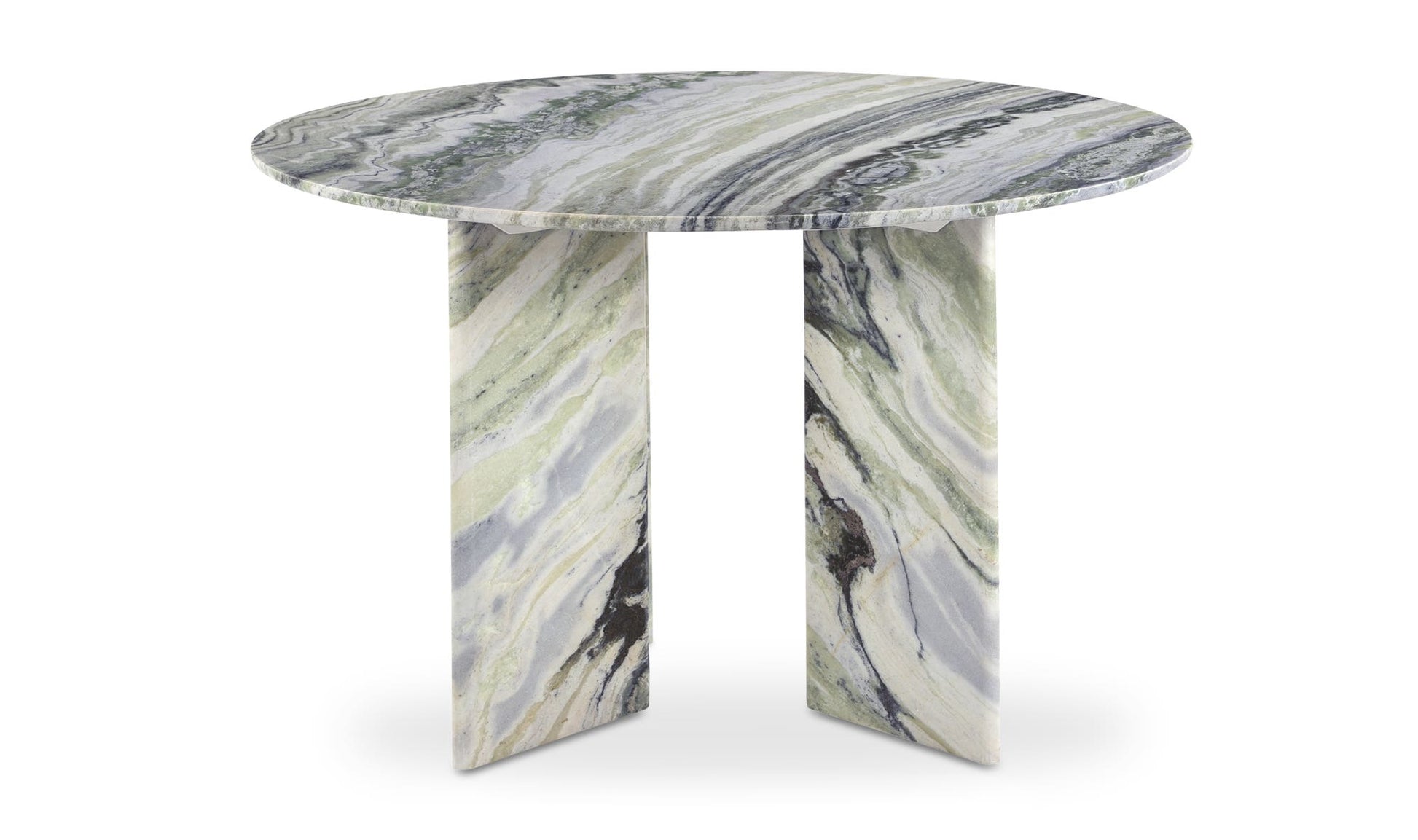 Celia Round Dining Table Green Onyx Marble by Moe's Home Collection - view 11