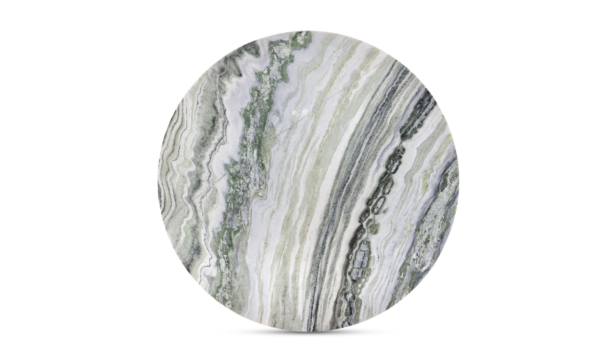 Celia Round Dining Table Green Onyx Marble by Moe's Home Collection - view 12