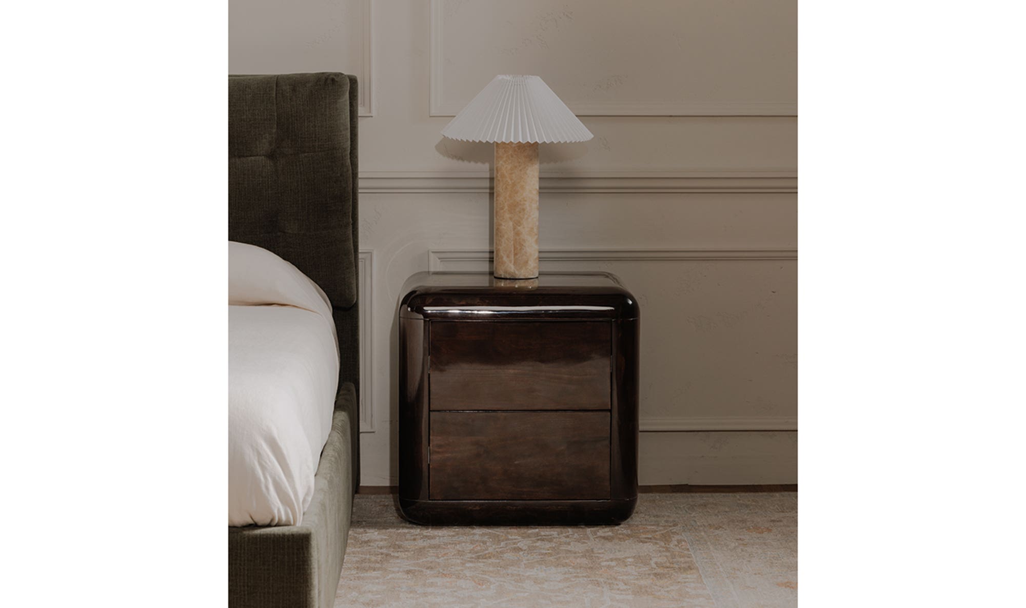 Rory Nightstand Dark Brown by Moe's Home Collection - view 8