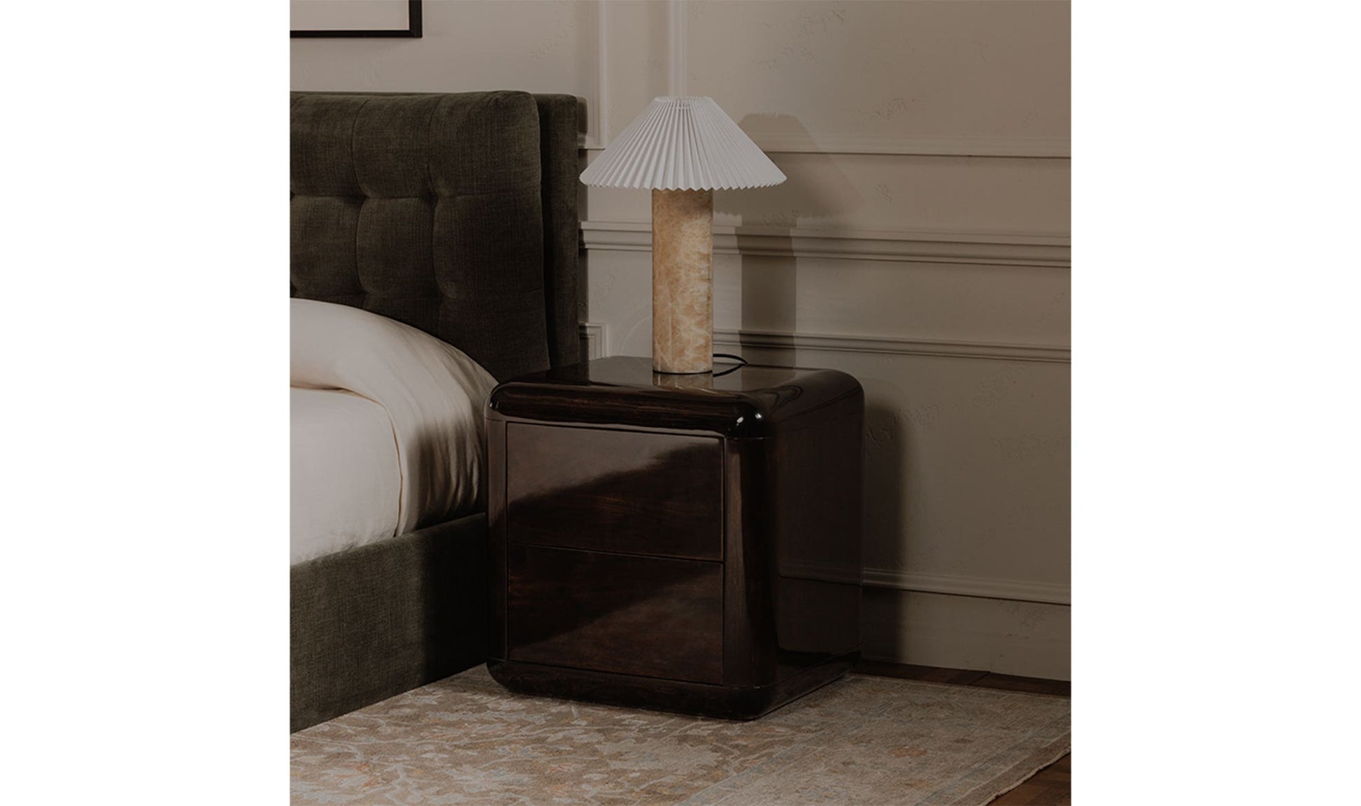 Rory Nightstand Dark Brown by Moe's Home Collection - view 9
