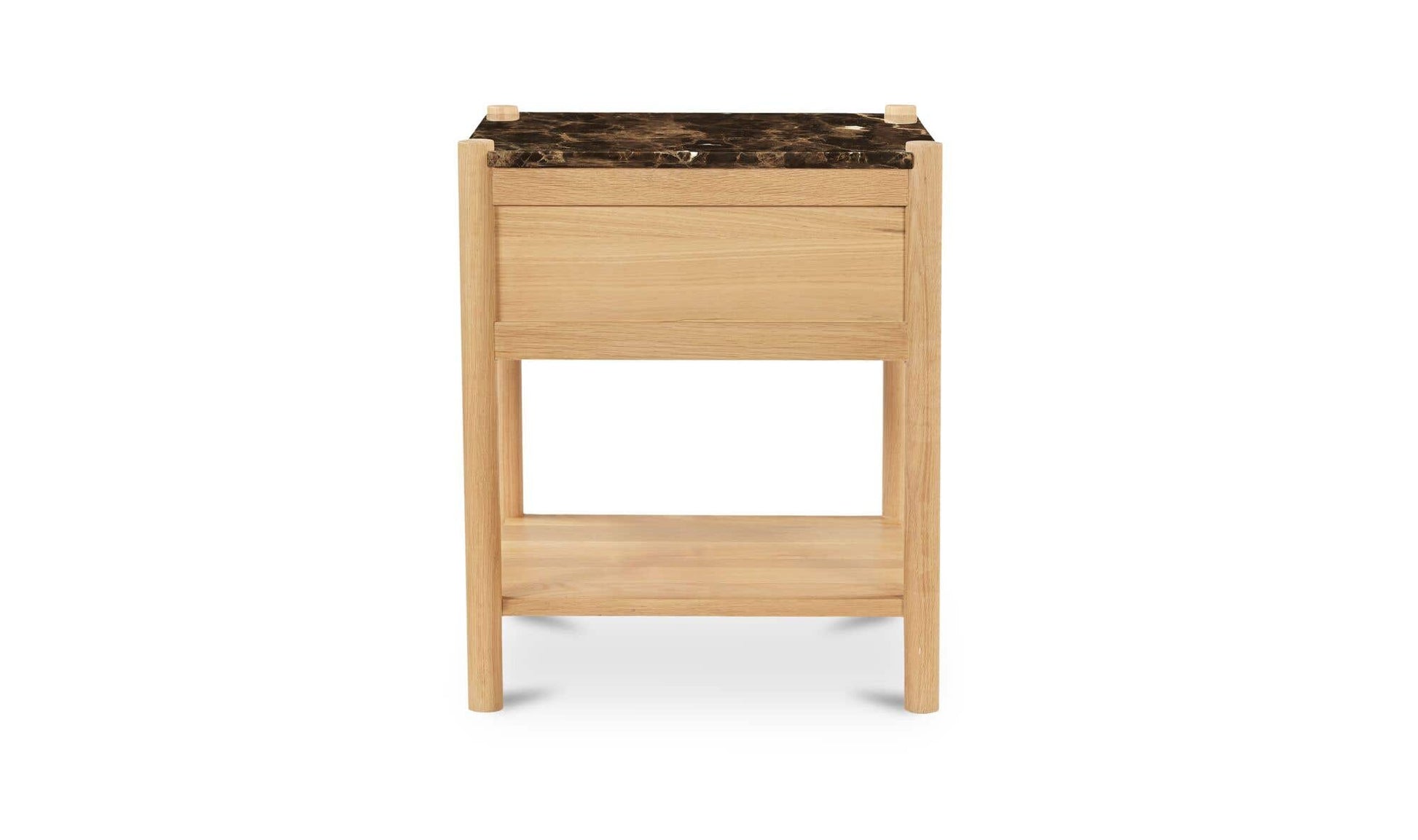 Elio Nightstand Dark Emperador Marble by Moe's Home Collection - view 10