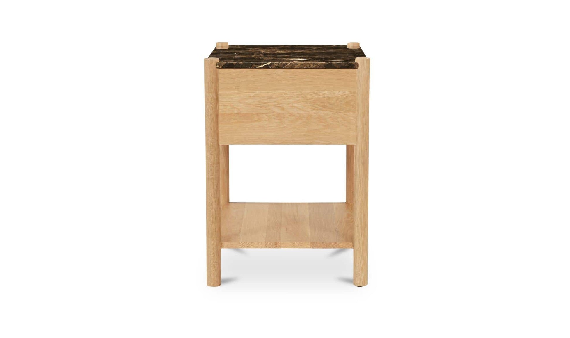 Elio Nightstand Dark Emperador Marble by Moe's Home Collection - view 8